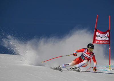 Lara Gut-Behrami, 2024 - The photo credit is: © Swiss-Ski / Stephan Bögli